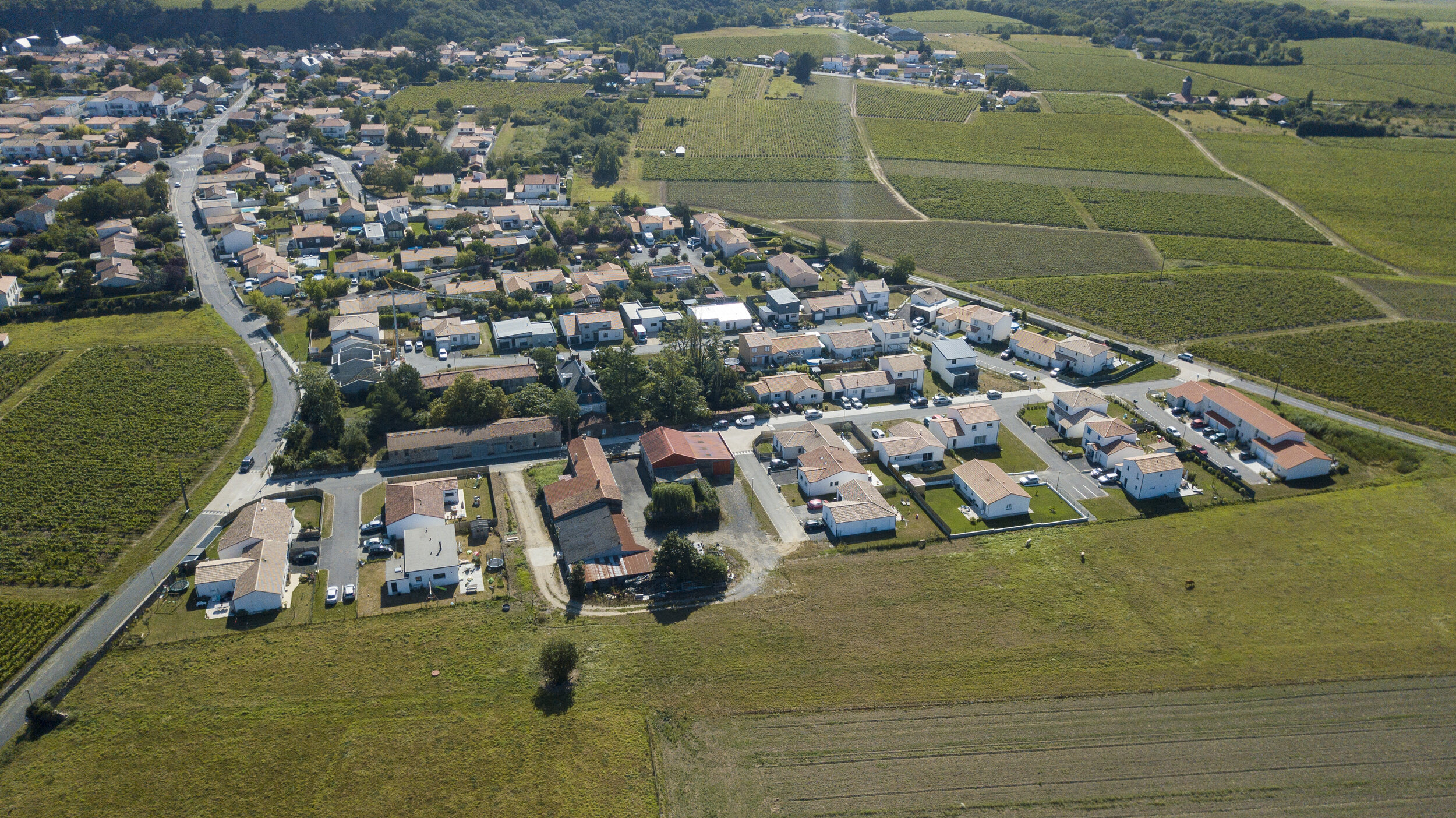 Le Domaine du Château des Landes - Loire Atlantique - Vue aérienne 1