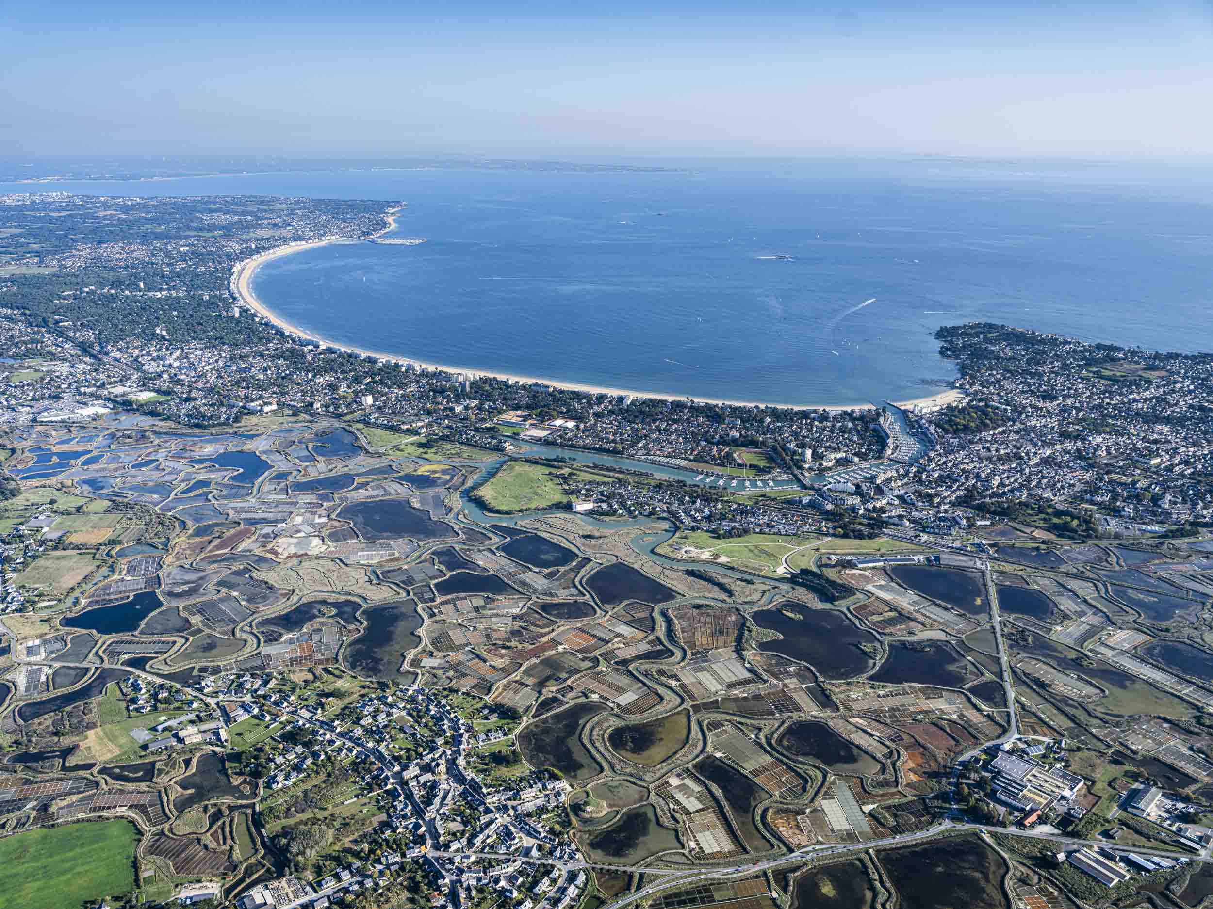 LA BAULE - VUE AERIENNE